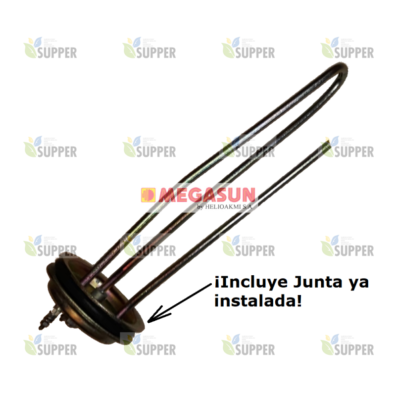 Resistencia Oval Megasun (incluye junta). Resistencia Oval Megasun (incluye junta).